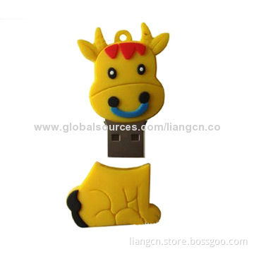 PVC Dog USB Flash Drive, >12-20Mbps Transfer Rate Reading